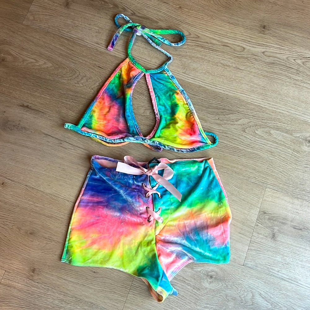 Tie dye matching set